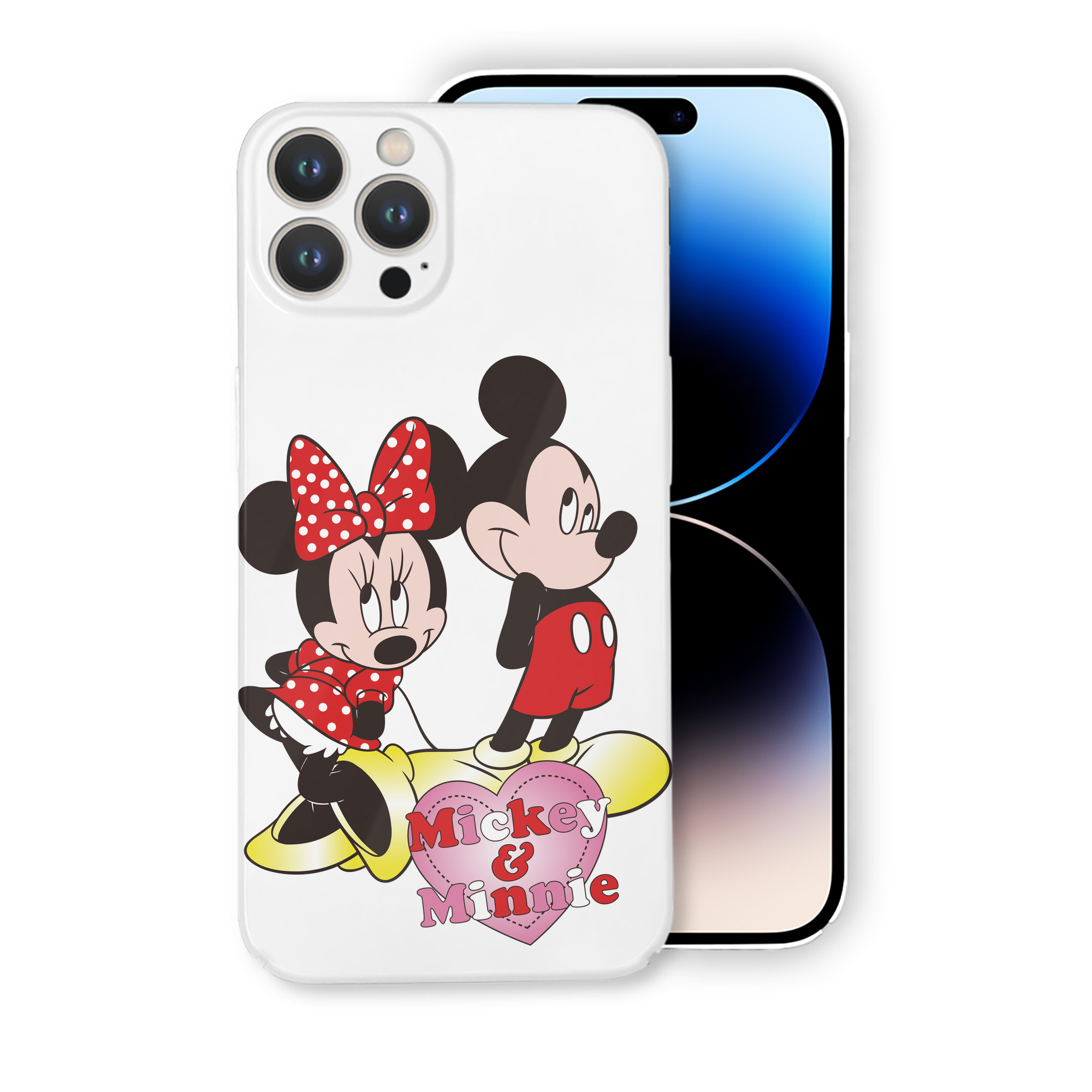 （画像用） ミッキーマウス Mickey Mouse 【iPhone 14シリーズ対応】ハードケース